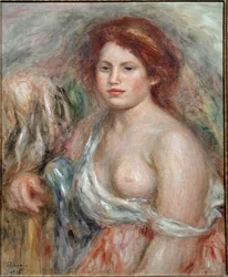 Porträt eines Malermodells, 1916